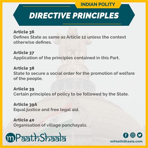 directive principles borrowed from